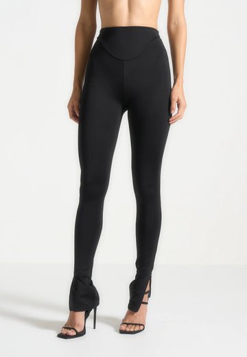 High Waisted Leggings in Black
