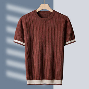 Blake Luxe Knitwear T-Shirt In Green